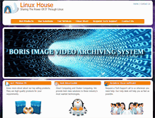 Tablet Screenshot of linux-house.net